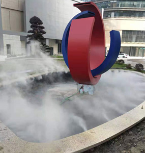 杭州西湖墅噴霧造景系統案例