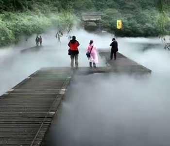 公園噴霧造景案例