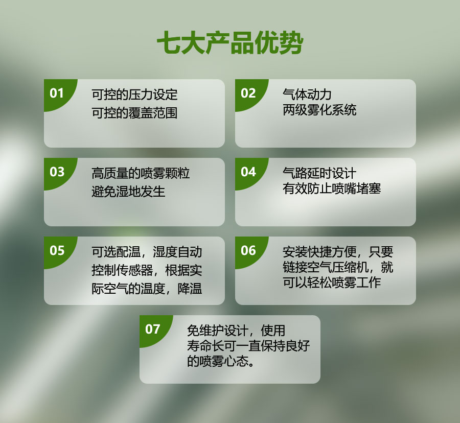 七大產(chǎn)品優(yōu)勢(shì)
