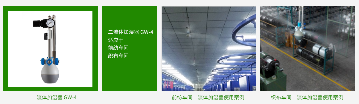 二流體加濕器（GW-4）（適應于前紡，織布車間）