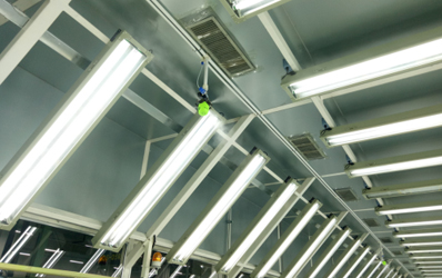 電泳打磨區加濕霧化案例